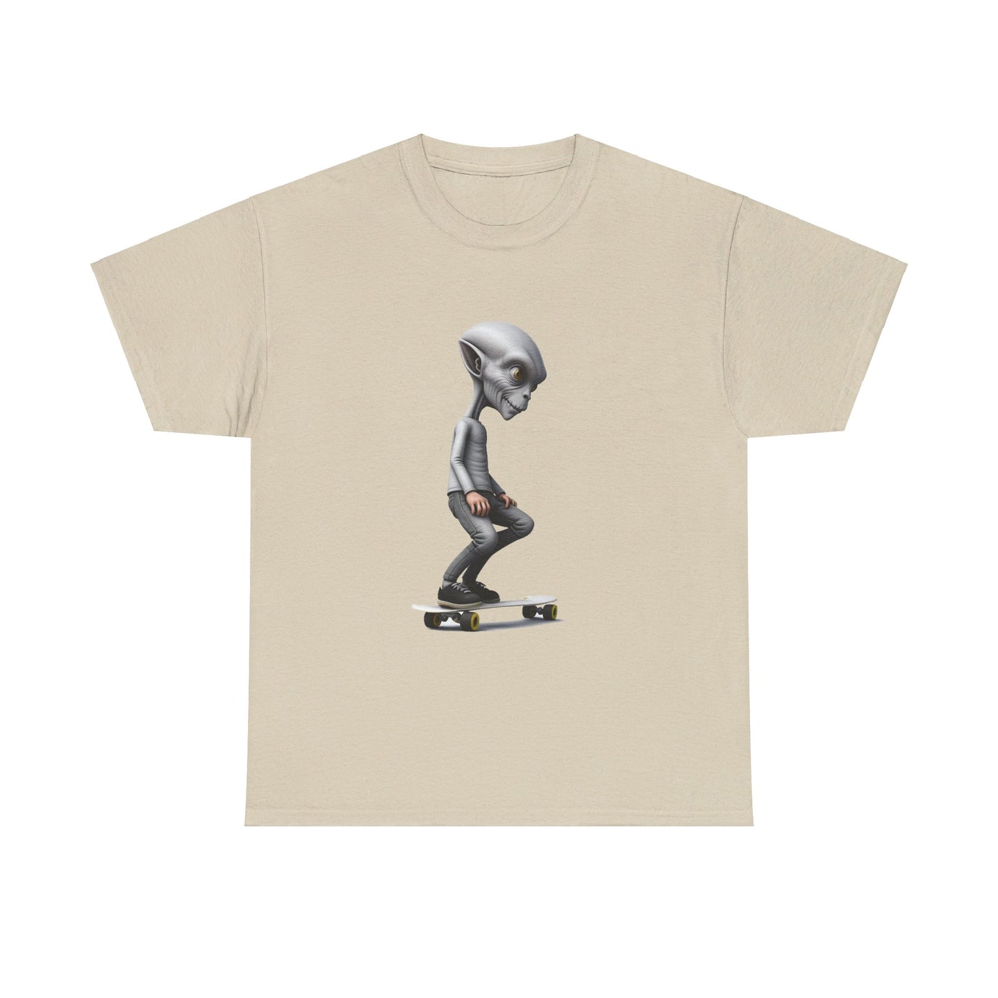 Alien Skater - Unisex Heavy Cotton Tee - USA