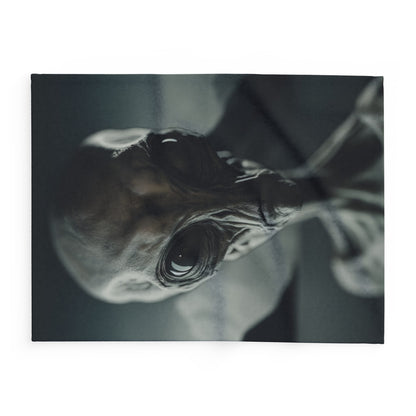Alien Visitor  -  Arctic Fleece Blanket - USA