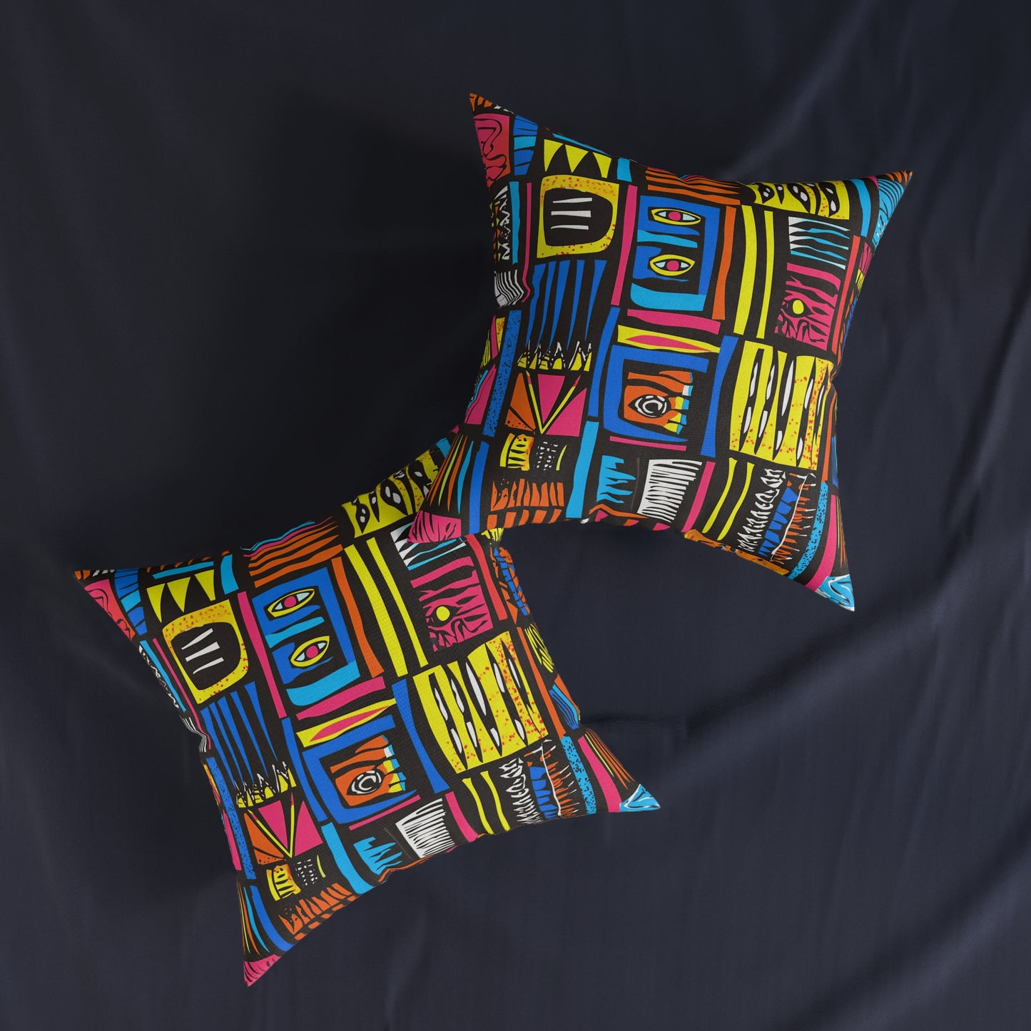 African 1 - Square Pillow - UK