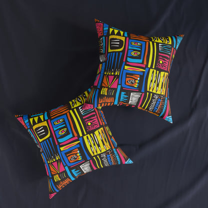 African 1 - Square Pillow - UK