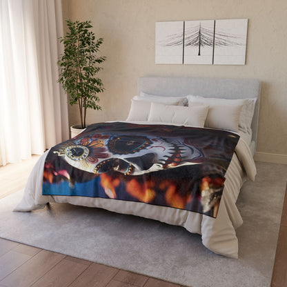 Day of The Dead 2 - Soft Polyester Blanket UK