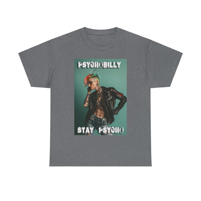 Psycho 5 - Unisex Heavy Cotton Tee - UK