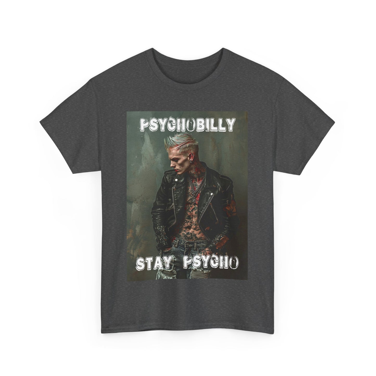 Psycho 2 - Unisex Heavy Cotton Tee - UK