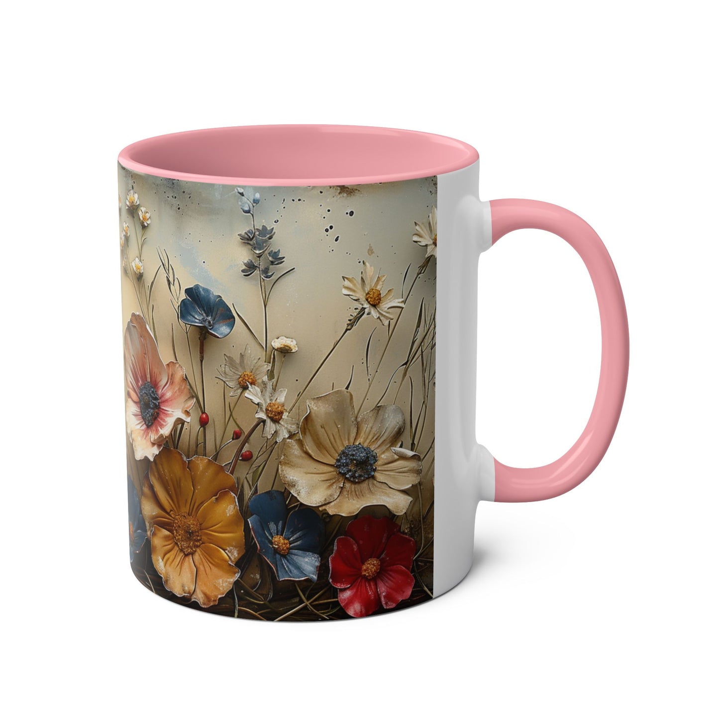 **Pressed Wild Flowers #2 - Coffee Mug 11oz  UK
