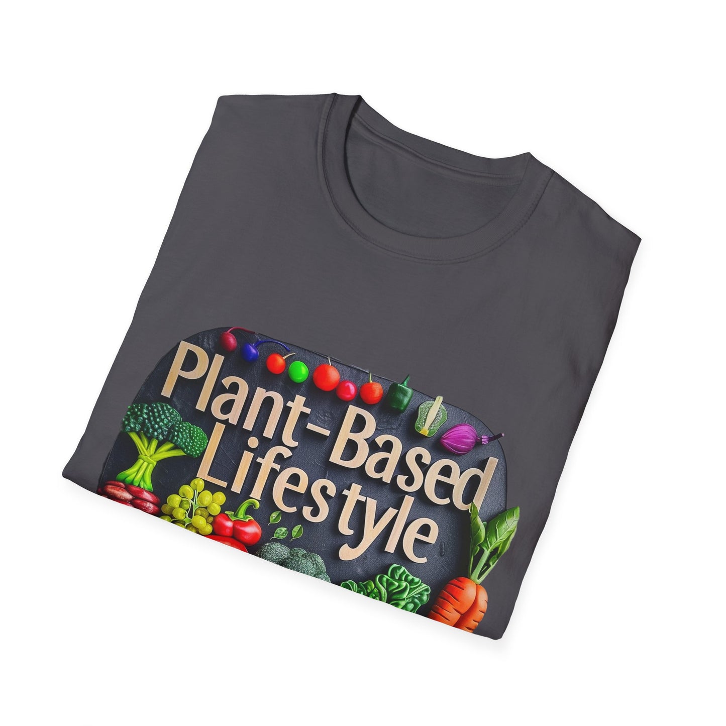 Plant Based Lifestyle #1 - Unisex Softstyle T-Shirt (UK)