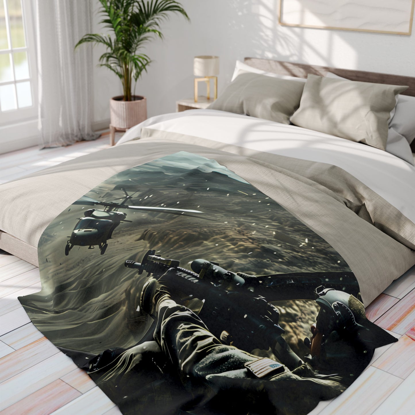 Black Hawk 3 Arctic Fleece Blanket - UK