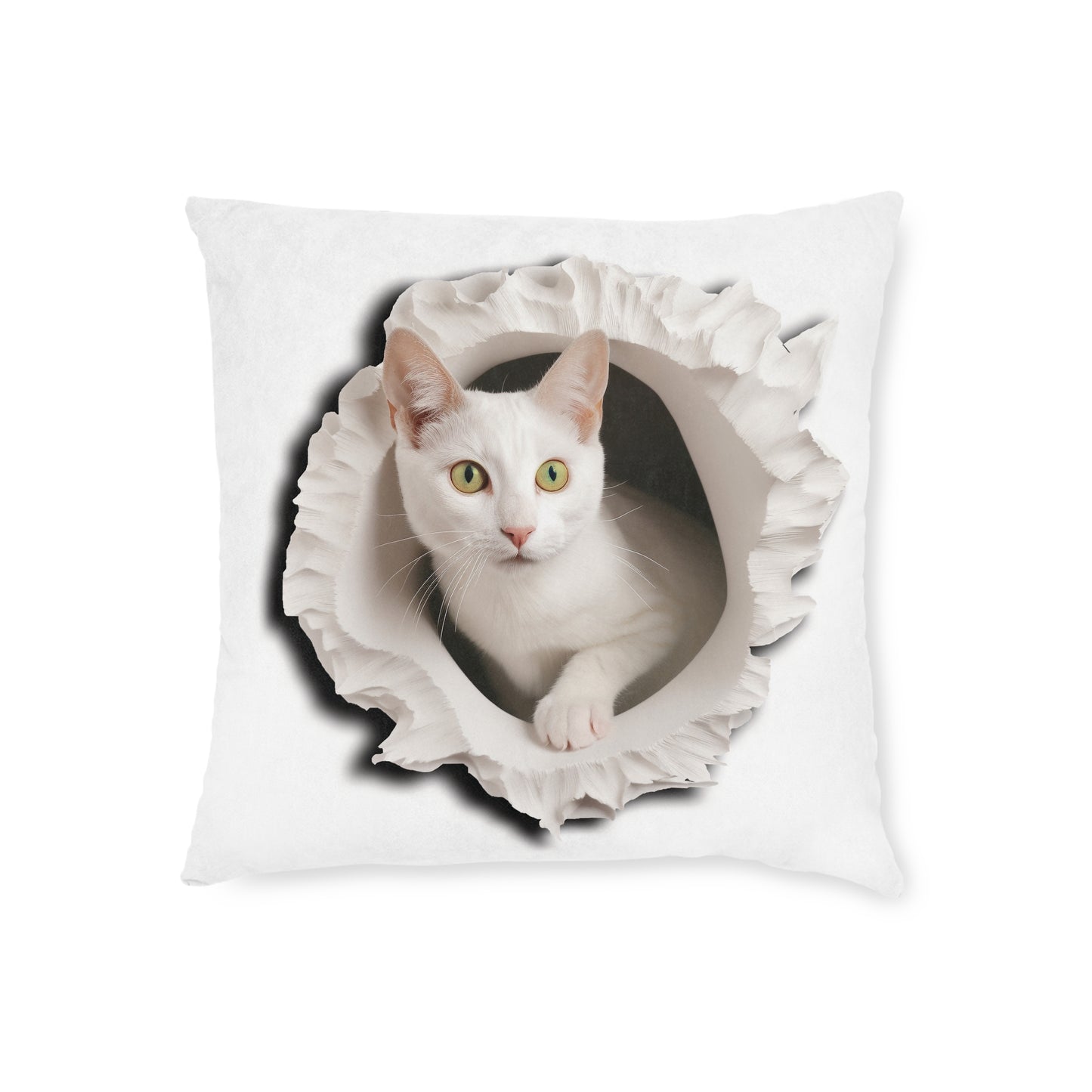 Cat 2 - Square Pillow - UK