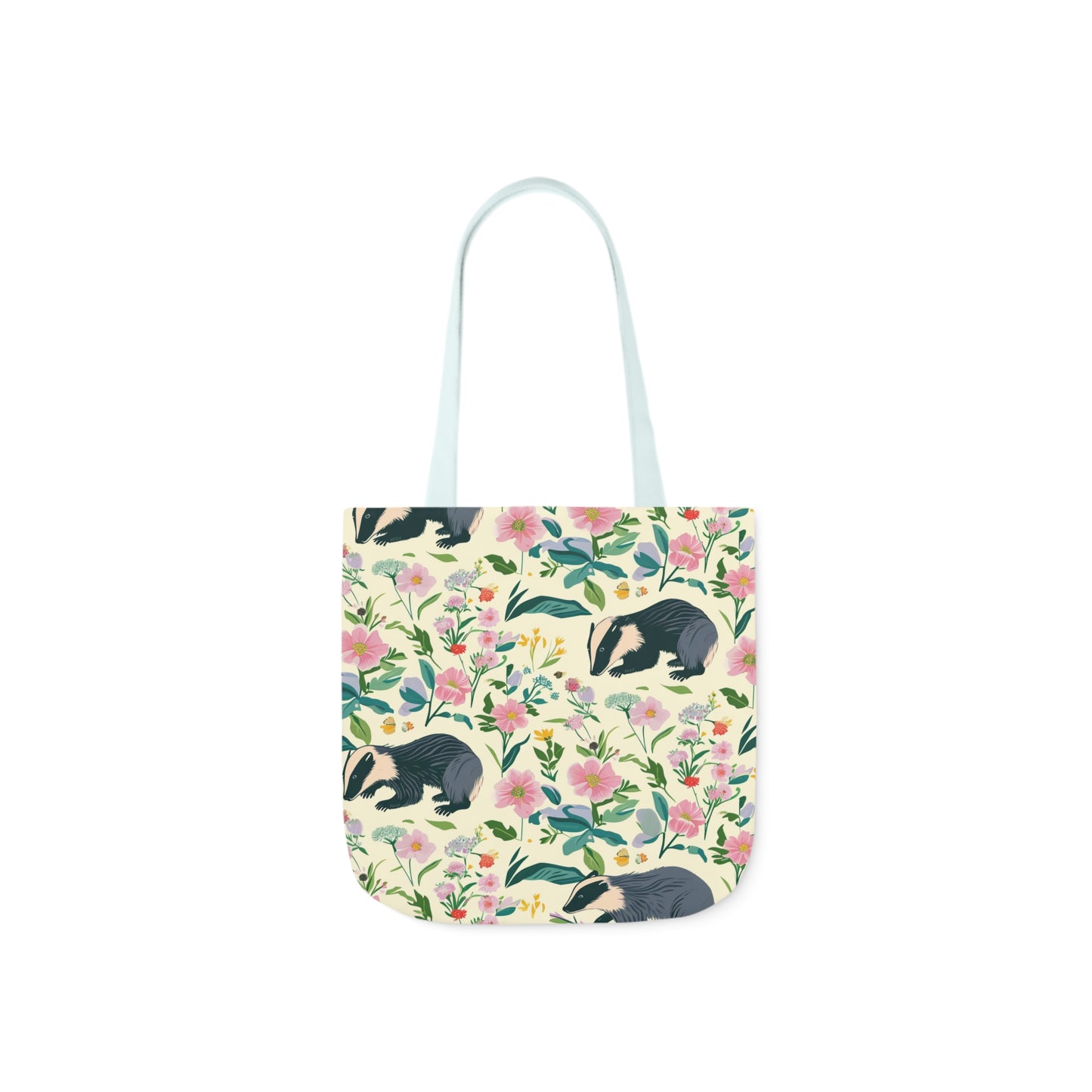 Badger Polyester Canvas Tote Bag (AOP)