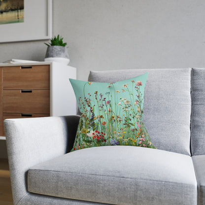 Wild Meadow 3 - Square Pillow -UK
