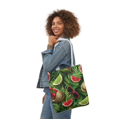 Summertime #8 - Polyester Canvas Tote Bag (AOP)
