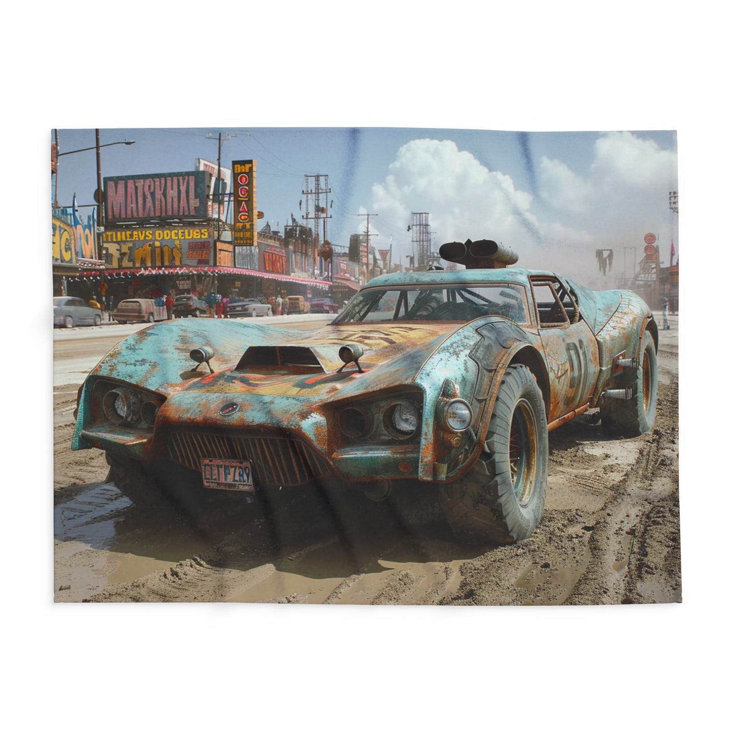 Car 2 Arctic Fleece Blanket - UK