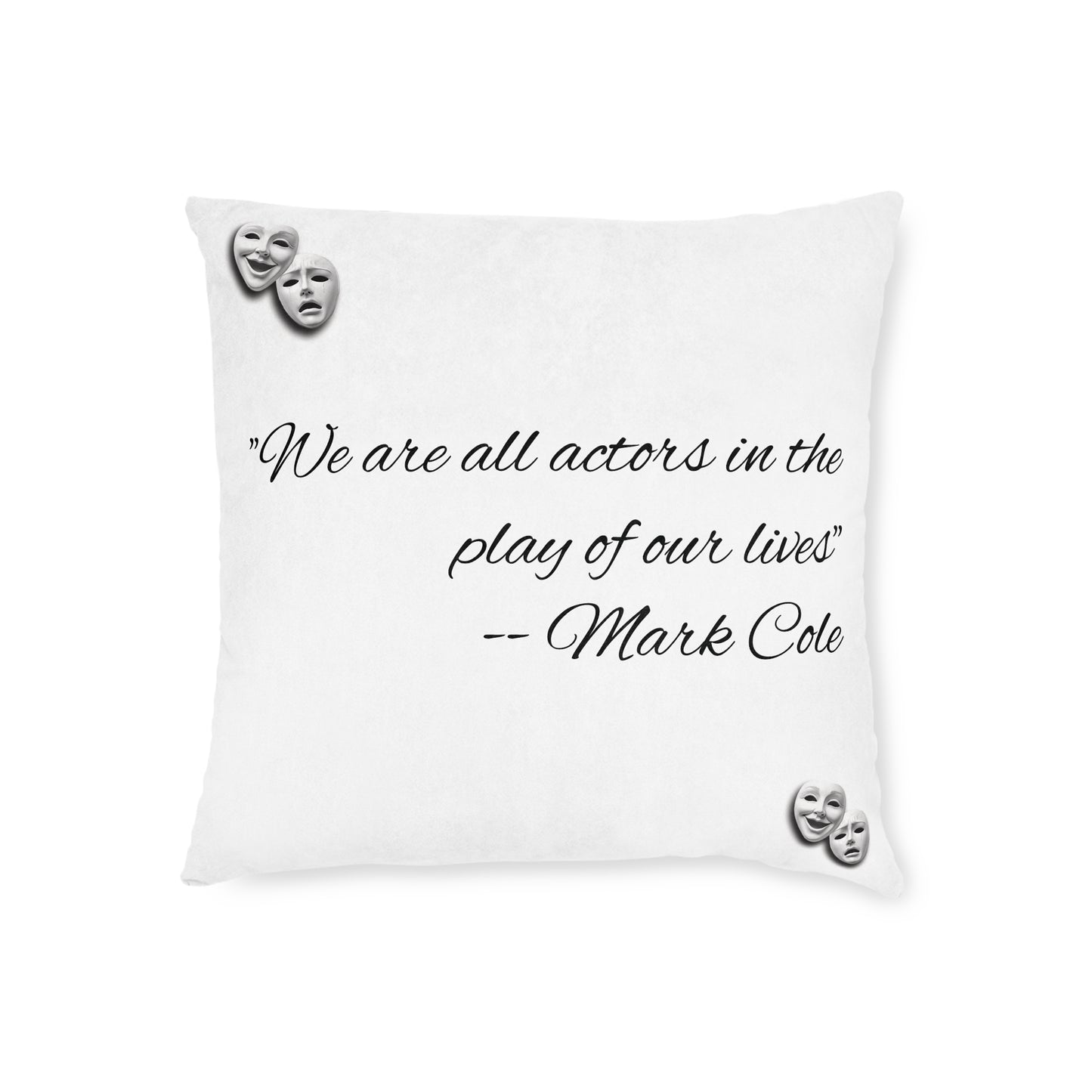 Famous Quotes 4 - Square Pillow UK