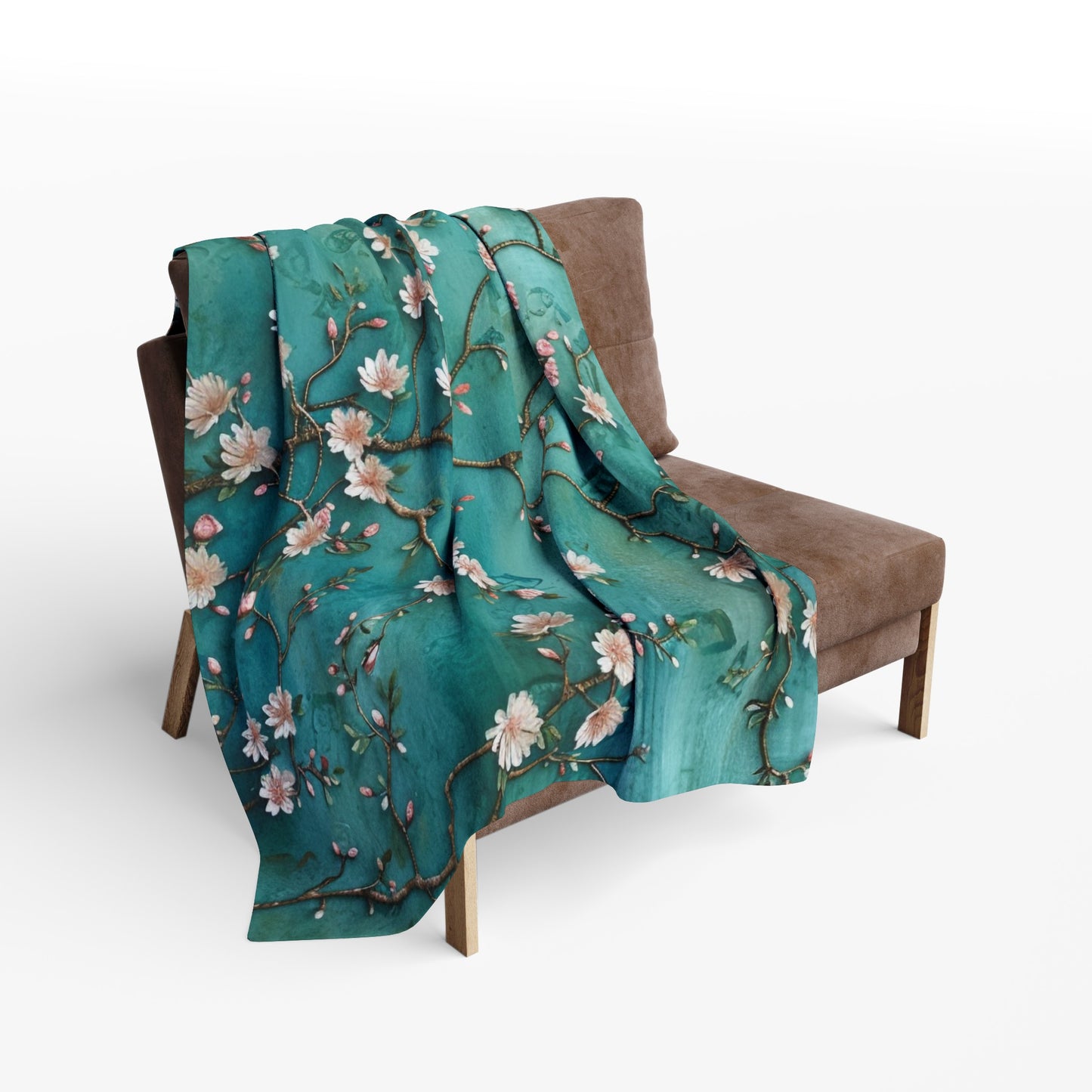 Floral Arctic Fleece Blanket - UK, EU