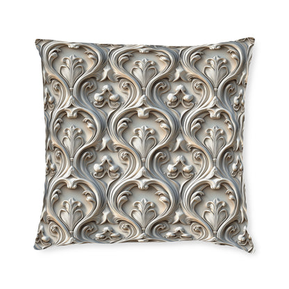 Brocade Square Pillow - Cosy Home Decor - UK