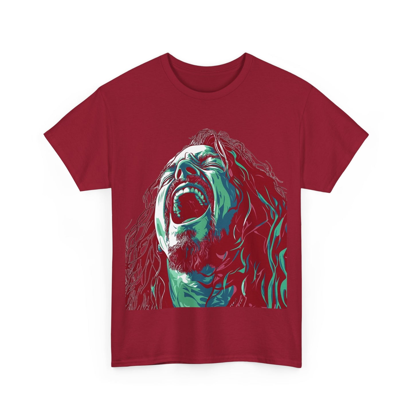 Scream - Unisex Heavy Cotton Tee - UK