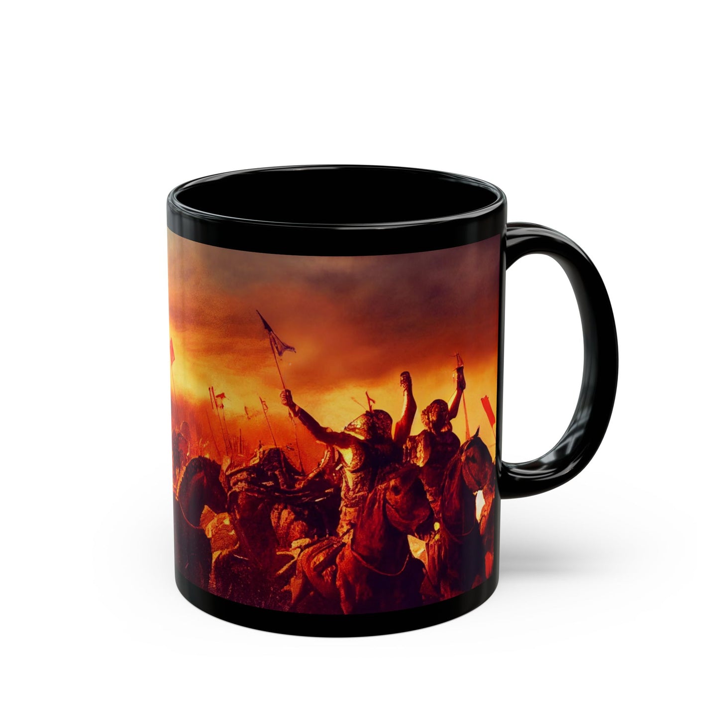 Trojan Wars - Black Mug (11oz, 15oz) - USA