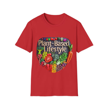 Plant Based Lifestyle #1 - Unisex Softstyle T-Shirt (UK)
