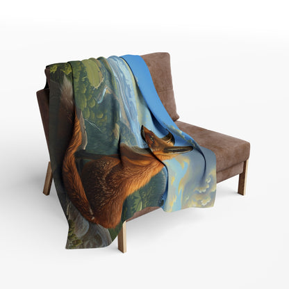 Valley View #2 Arctic Fleece Blanket - UK