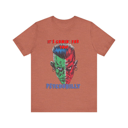 Psychobilly 1 - Jersey Short Sleeve Tee - USA