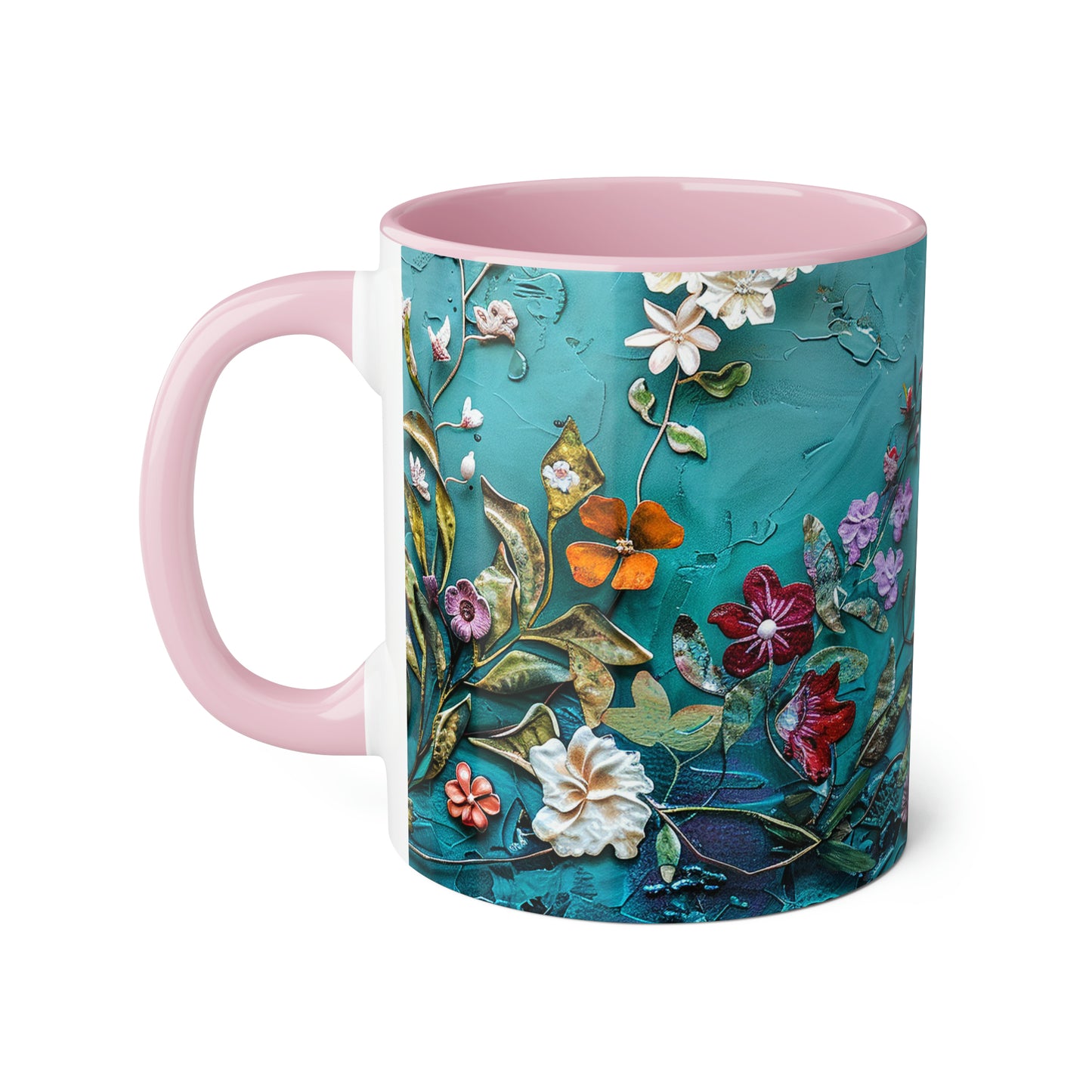 Wild Flowers Accent Mugs, 11oz - Canada Only