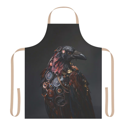 Steampunk Crow Apron 5-Color Straps - AUS, UK, USA