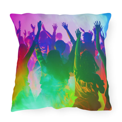 Rainbow Party Cushion - Outdoor Pillows - USA