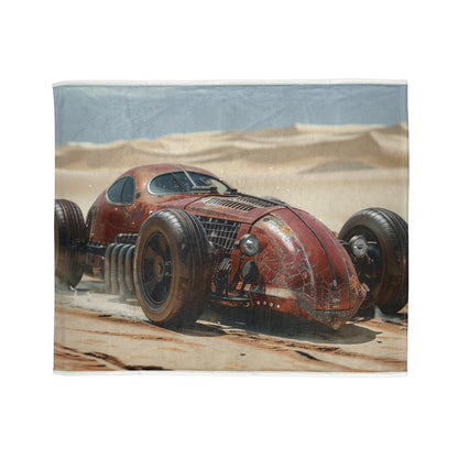 Steampunk Racer #4 - Soft Polyester Blanket