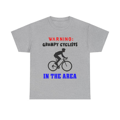 Cyclists 2 - Unisex Heavy Cotton Tee - UK