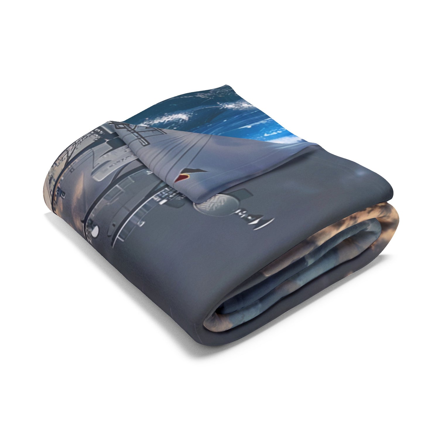 Aircraft Carrier 2 Arctic Fleece Blanket- UK