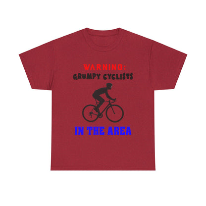 Cyclists 2 - Unisex Heavy Cotton Tee - UK