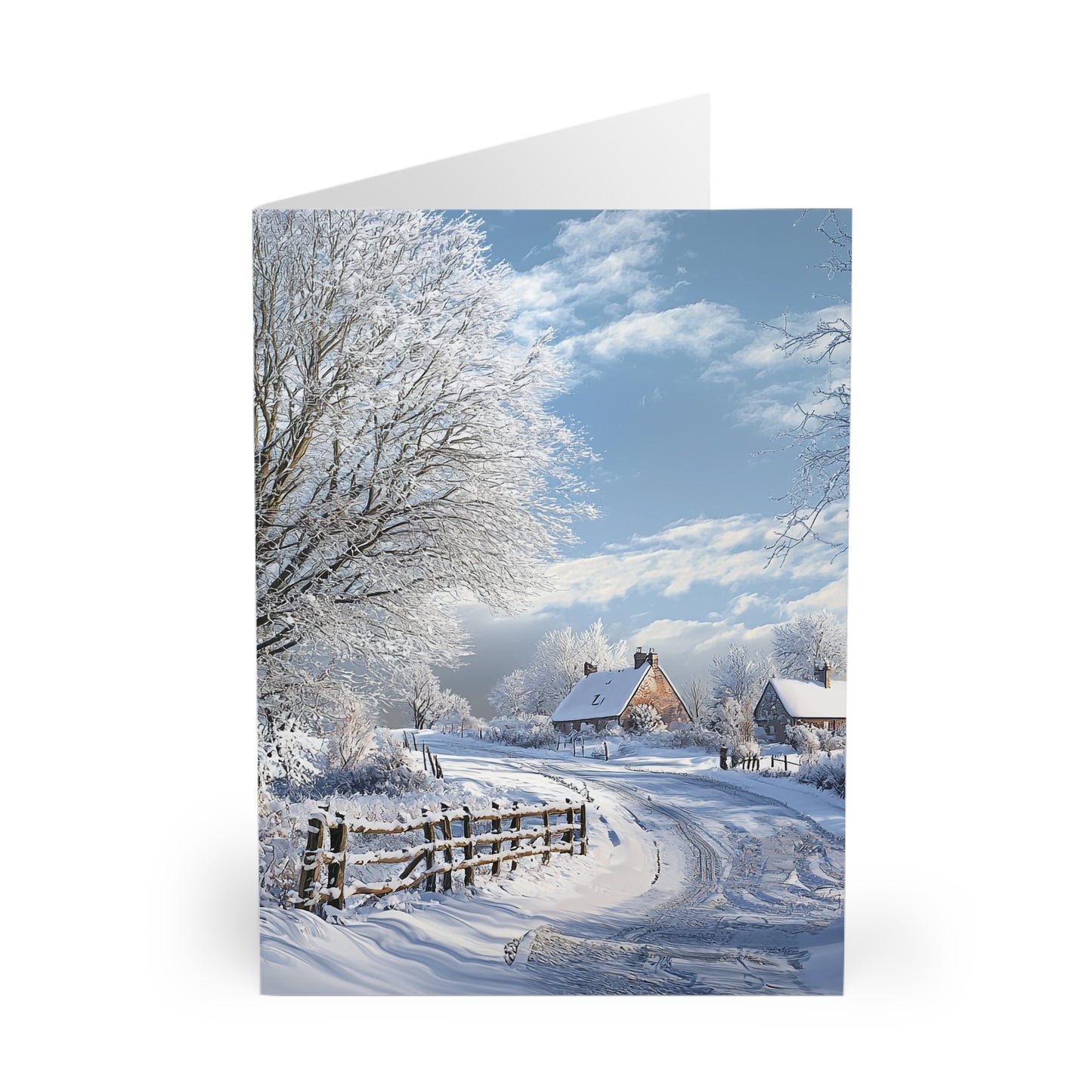 Wintry Wonderland - Blank Card (5 Pack) UK