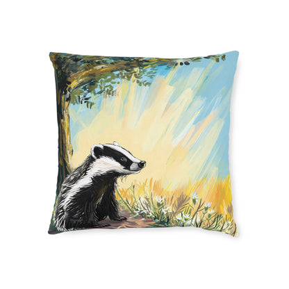 Badger 1 - Square Pillow - UK