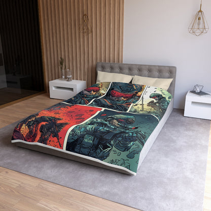 Navy SEALS Comic Book Cover - Microfiber Duvet Cover USA and UK