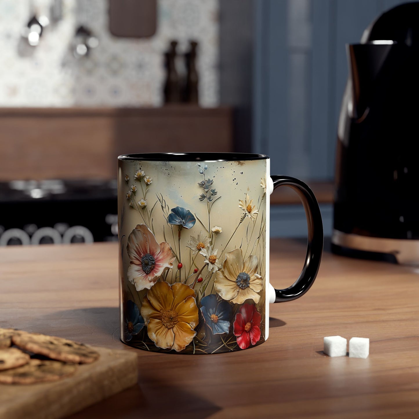 **Pressed Wild Flowers #2 - Coffee Mug 11oz  UK