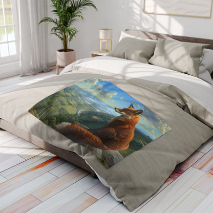 Valley View #2 Arctic Fleece Blanket - UK