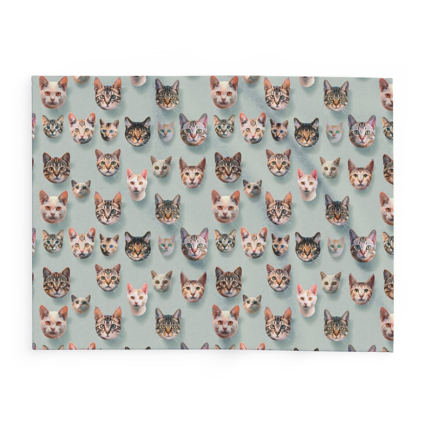 Cats Collage Arctic Fleece Blanket - UK, EU