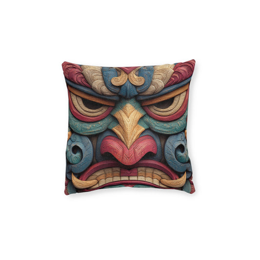 Tiki 1 - Square Cushion - UK