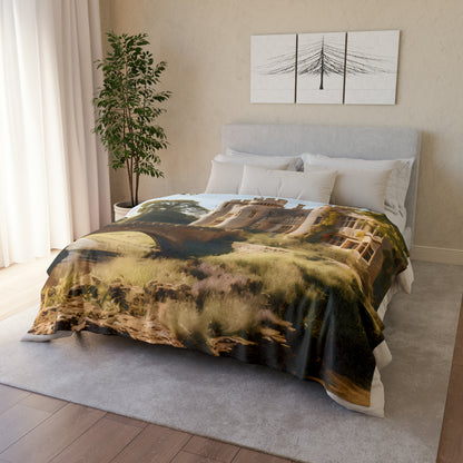 English Country House #6 - Soft Polyester Blanket
