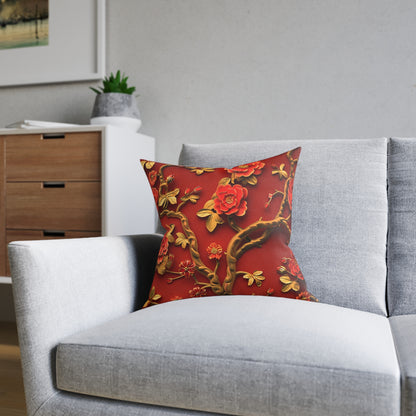 Vines - Square Pillow - UK