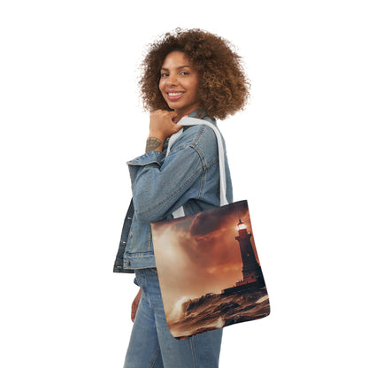 Seascape #1 - Polyester Canvas Tote Bag (AOP)