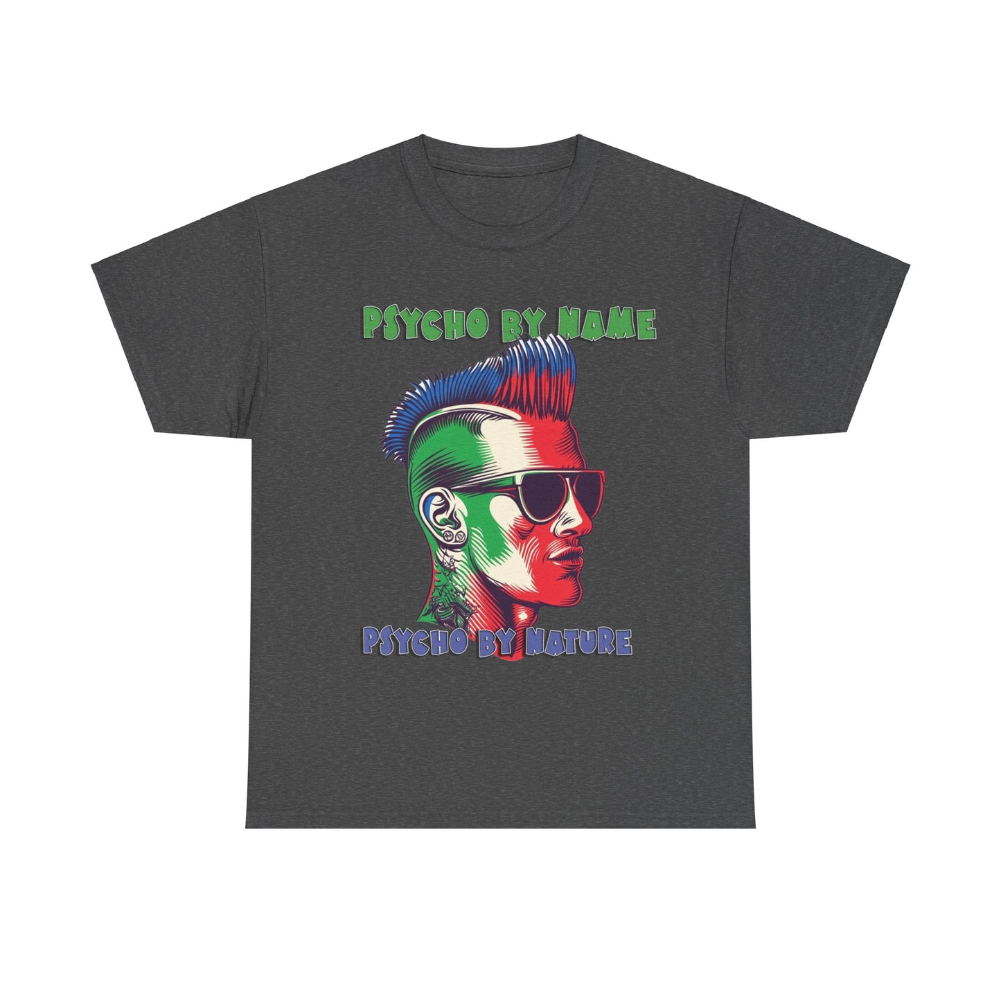 Psycho 7 - Unisex Heavy Cotton Tee - UK