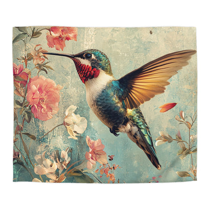 Beautiful Hummingbird  - Microfiber Duvet Cover USA and UK