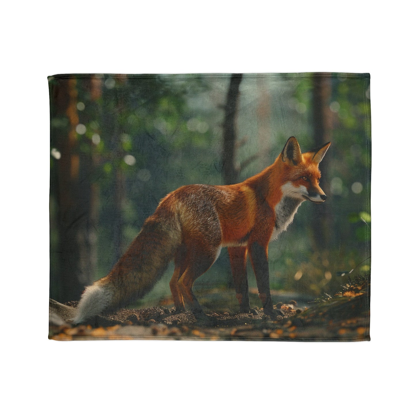 Fox Blanket - Soft Polyester Blanket