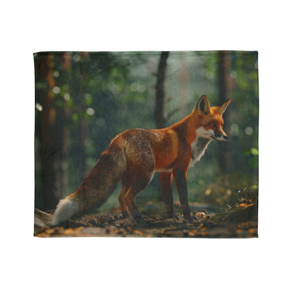Fox Blanket - Soft Polyester Blanket