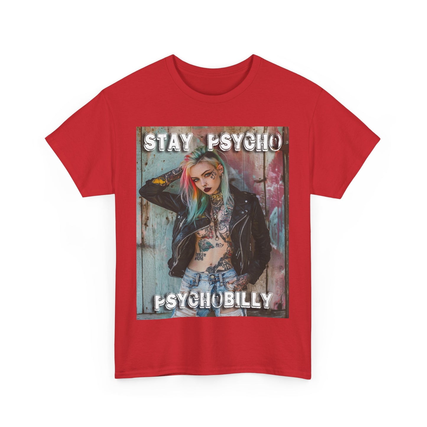 Psycho 4 - Unisex Heavy Cotton Tee - UK
