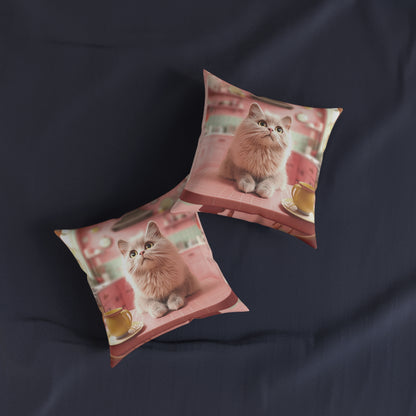 Cute Kitty 2 - Square Pillow UK