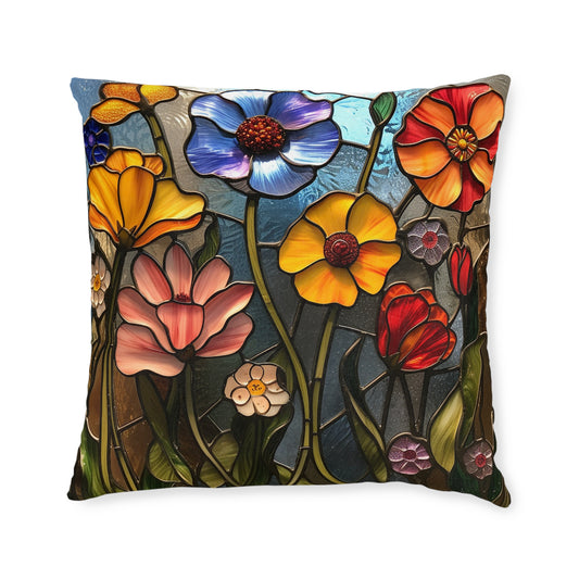 Stained Glass - Square Pillow - UK