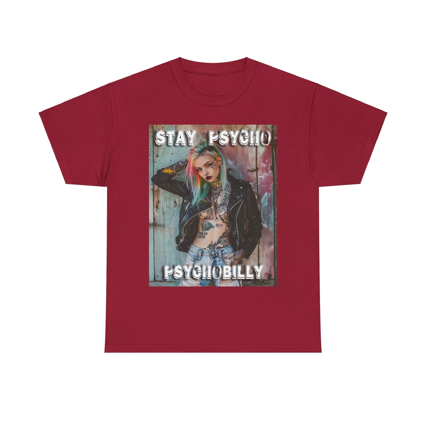 Psycho 4 - Unisex Heavy Cotton Tee - UK