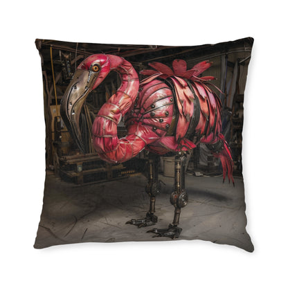 Steampunk Birds - Square Pillow - UK