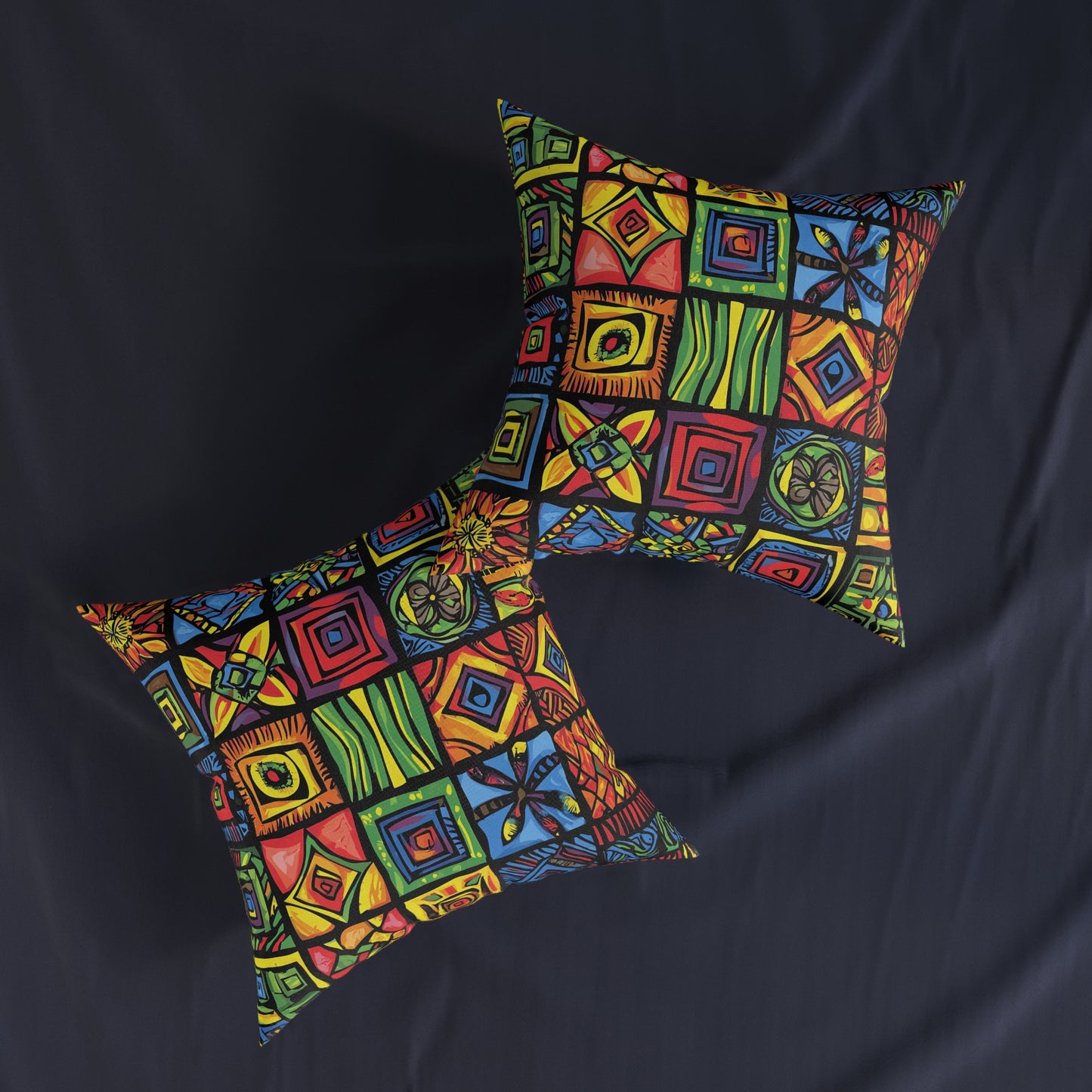 African 2 - Square Pillow - UK